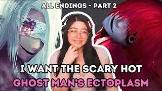 The Hot Scary Ghost Man Wants You | PART 2 HOMICIPHER ALL ENDINGS | Horror Dating Sim Game