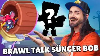 BRAWL TALK 📣 SÜNGER BOB VE GÜÇLENDİRMELERİ | 2 YENİ KARAKTER VEE - Brawl Stars