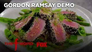 Gordon Ramsay Demonstrates How To Cook Delicious Sesame Crusted Tuna | Season 1 Ep. 10 | THE F WORD