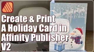 Create & Print A Holiday Card in Affinity Publisher V2