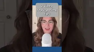 ♻️ 2 Video Repurposing Tips