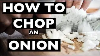 How to chop an Onion | KITCHEN CHEF TIPS TUTORIAL