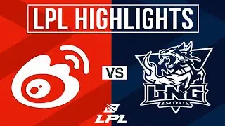 WBG vs LNG Highlights ALL GAMES | LPL 2024 Worlds Regional Qualifier | Weibo Gaming vs LNG Esports