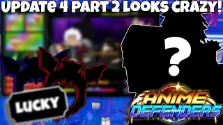 Everything You Need To Know About Update 4 Part 2 In Roblox Anime Defenders!