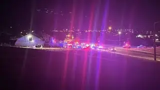 Ending of high-speed chase in ￼Cheyenne, Wyoming ￼ arrest shot