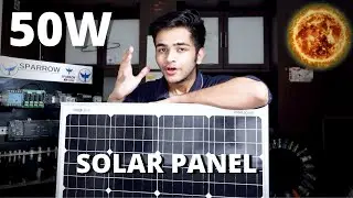 Solar panel Output Testing for PV System Installation II 50W Solar Panel Loom Solar