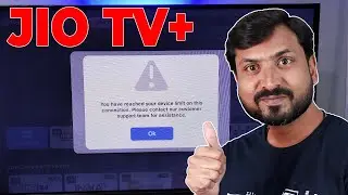 Jio TV Plus Device Limit Reached How to Login in Android TV Update