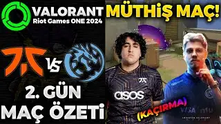 FNATIC vs LEVIATAN MAÇ ÖZETİ | VALORANT Riot Games ONE 2024