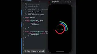 Clock animation using Swift UI