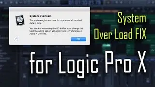 ⚠️ CPU/System Overload FIX for Logic Pro X