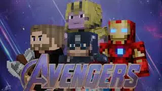 Avengers Endgame Minecraft Animation