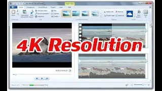 วิธีทำให้ Windows Movie Maker Render 4K (3840x2160) Resolution Settings