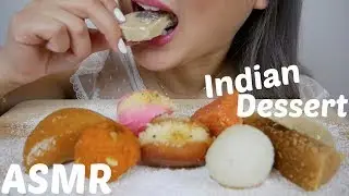 ASMR Indian Dessert | Eating Sounds | N.E Let's Eat