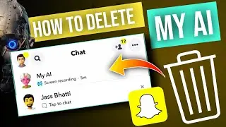 😥How to remove my ai on snapchat | Snapchat my ai 🤖 delete | Snapchat par my ai ko kaise hataye |