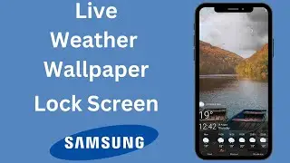 How to Add Live Weather Wallpaper in Samsungs Lock Screen