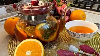 ТАШКЕНТСКИЙ ЧАЙ🫖Очень Вкусный и Ароматный чай с лимоном и мятой