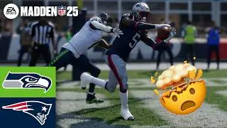 WILD MADDEN 25 ENDING | Patriots vs. Seahawks NFL Week 2 Official Madden Simulation