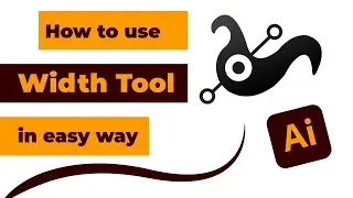 Width tool in illustrator | How to use width tool