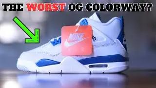 Air Jordan 4 retro "Military Blue" or "Industrial Blue" review ￼