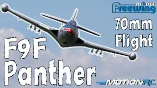 Freewing 70mm EDF F9F Panther Full Flight | Motion RC