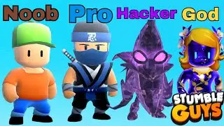 Noob vs Pro vs Hacker vs God - stumble guys