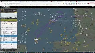 Американский военный самолет JAKE31 в зоне обслуживания Калининградским FIR (FIS)