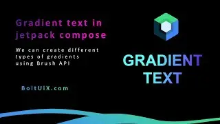 How to Add Text with Gradient Color in Android Jetpack Compose 2023