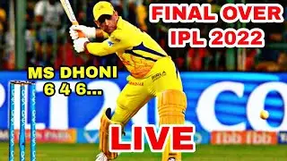 Dhoni Final over action  Batting Today Match | ms dhoni today match | MI vs CSK full match highlight