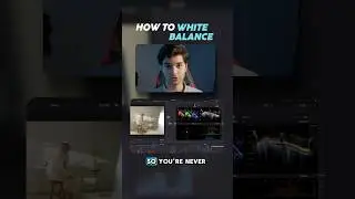 How to WHITE BALANCE in Davinci Resolve! 🧑‍💻🤝😮‍💨