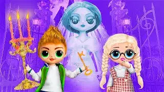 Куклы ЛОЛ в доме с привидениями - 10 идей!