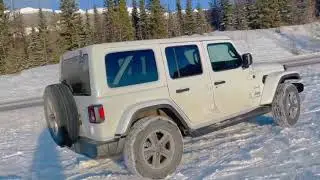 Jeep Ride In Minus Forty Five (-45) | Canada