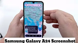 Three ways to take a screenshot on Samsung Galaxy A24