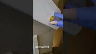 How to look for screws inside a painted wood using a fridge magnet