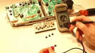 How to replace dashboard automatic transmission gears light bulbs Toyota Camry
