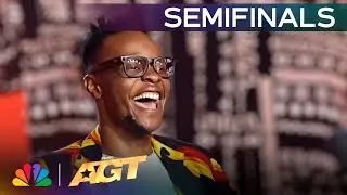 Learnmore Jonasi HILARIOUSLY Describes American Culture | Semifinals | AGT 2024