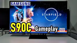 STARFIELD en SAMSUNG S90C QD OLED: Xbox Series X Gameplay / Smart TV 4K