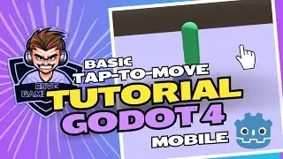 How to Make a Basic Tap-to-Move 3d Game in Godot 4 (Mobile-friendly Tutorial)