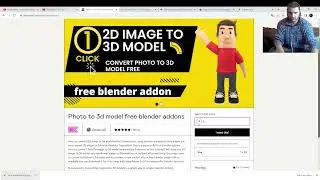 BLENDER TUTORIAL-How to create  3D model from image in simple way