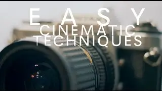 CINEMATIC Filmmaking Techniques!