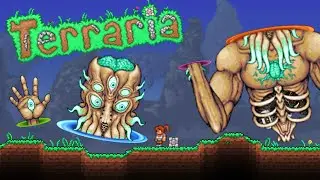 Fighting Moon Lord with his OWN Portal Gun | Terraria x Portal