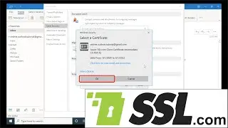 How to Install an S/MIME Certificate With Outlook on Windows 10