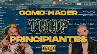 Como Hacer un BEAT de TRAP en FL STUDIO 20 PRINCIPIANTES | PLUGINS NATIVOS⚡