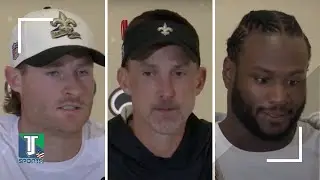 Wil Lutz, Dennis Allen, and Latavius Murray TALK about the New Orleans Saints LOST