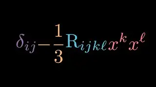 Curvature of a Riemannian Manifold | Riemannian Geometry