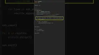 Manage SSH connections with Python for Secure Remote Login  #python #coding #programming #shorts