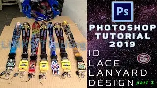 How to create an ID Lace Lanyard Design Photoshop