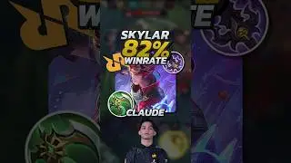 Skylar 82% Winrate Claude S33 Build! Mobile Legends #mobilelegends #mlbb #gaming