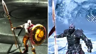 Draupnir Spear Vs Arms of Sparta - God of War Ragnarok Vs Ghost of Sparta