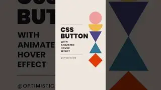 Stylish CSS Button with Hover Animation #cssbutton #css #shorts