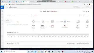 UniFi controller Sites migration screen record.